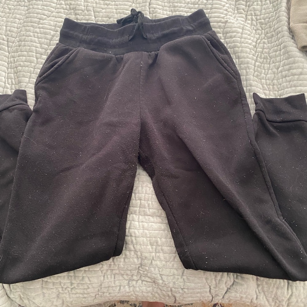 Black joggers